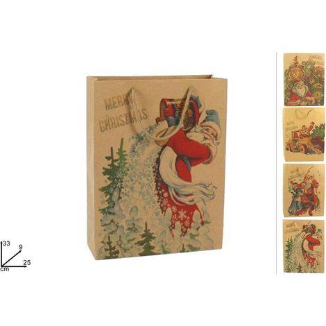 Busta di Natale 33x25 cm  DUESSE CHRISTMAS