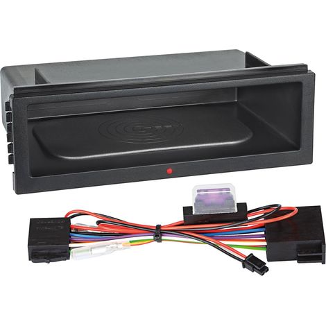 QI01 Vide poche Induction Qi pour 2din hauteur 113mm
