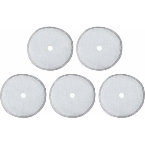Pack French Press Replacement Filters, Sieve Insert, Reusable Stainless Steel Coffee Filter, Removable Coffee Maker Accessory (3 Sizes Available) (350ml) (1/4)