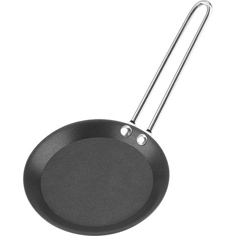 Mini pan to frire cute, model eggs pocket, pan household, small Wok, stove of kitchen, handle in steel (1/5)
