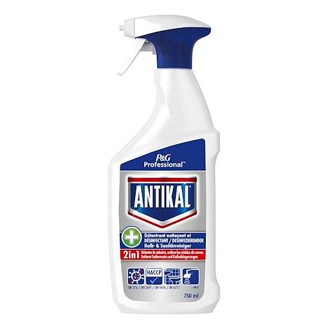 Désinfectant Sanitaires 2en1 anti calcaire - Lot de 20 Spray de 750ml - Procter & Gamble France (1/5)