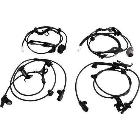 jeu de capteurs de vitesse de roue ABS 89542-0D030 89543-0D030 89516-0D110 89516-0D120 pour Toyota Yaris Vitz 2008-2012 (1/5)