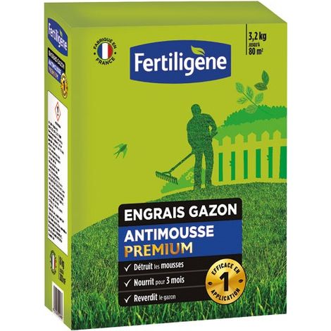 Engrais Antimousse Premium Double Action: Nourrit Et élimine La Mousse - Evergreen Garden Fertiligene