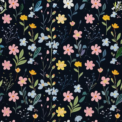 Tela decorativa para exteriores Oxford - Motivo primaveral I DX7437 (1/5)