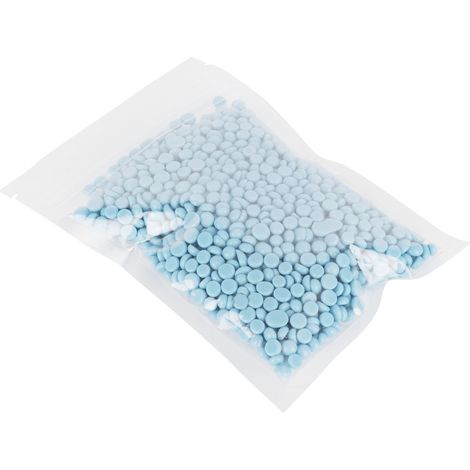 Cire dépilatoire en perles pour homme et femme, 50 g, bleu océan, pour le visage, les bras, le dos et les jambes (1/5)