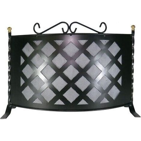 Parascintille Fisso Curvo Extra Cm 70 x 55H Made in Italy (1/2)