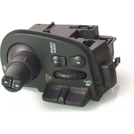 Levé Vitre Bouton Comman Leve Vitre Commutateur Combiné De Colonne De Direction D'essuie-Glaces Radio pour Renault pour Clio III pour Modus pour KANGOO OEM 8201590631