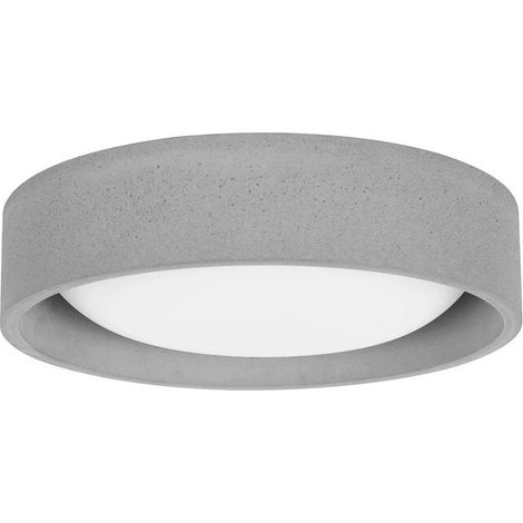 [GEBRAUCHT] B-Ware Beacon Deckenleuchte Uno grau Beton Ø 27 cm GX53 dimmbar 21 W LED (1/2)