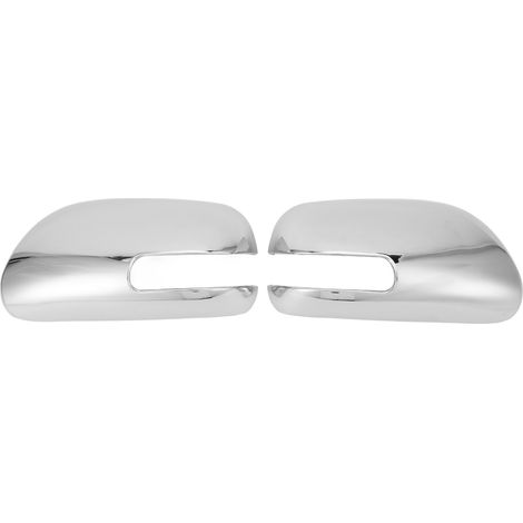 coques de rétroviseurs extérieurs chromées argentées (1/5)