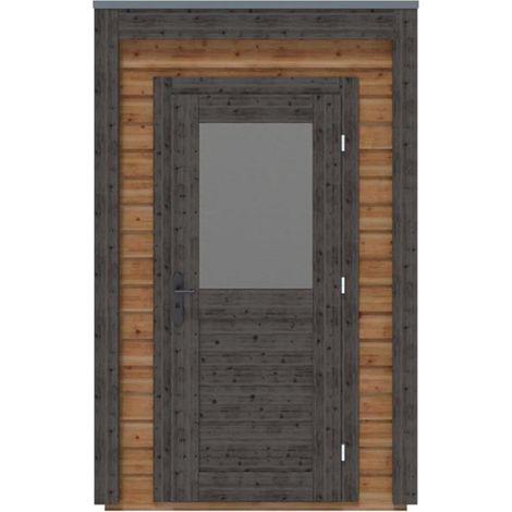 Casetta da giardino in legno Veya 1.59x1.59 m - 2.53 m2 - 28 mm - impregnata - 000157 (1/3)