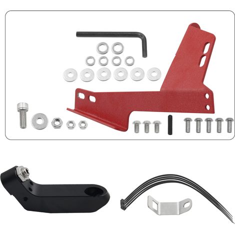 The modified master cylinder bracket is suitable for 2008-2014 Subaru WRX LHD PSP-BRK-401RD. (1/4)