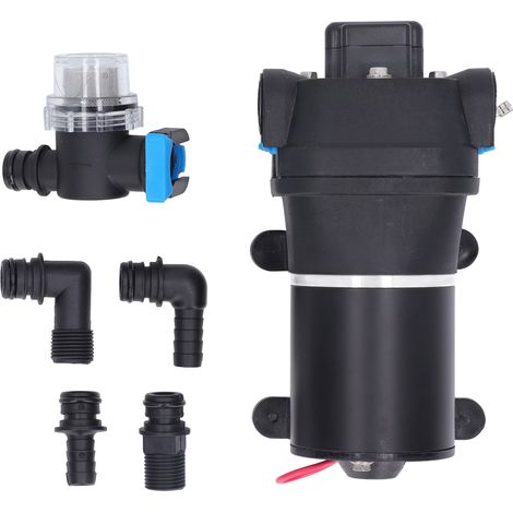 Pompe auto-amorçante haute pression pour le lavage et la pulvérisation d'eau domestique, 3,3 GPM, 35 PSI, 12 V, 10 A