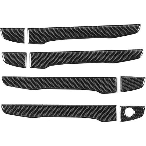 Ensemble de 8 poignées de porte extérieures en fibre de carbone souple pour Honda CRV 2016-2019 (1/4)