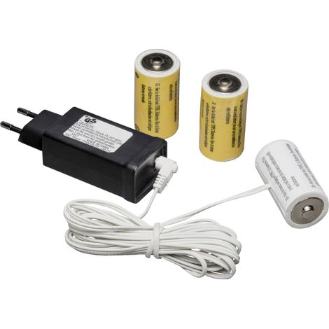 Konstsmide 5173-000 Adaptateur réseau pour appareil à piles pour l'intérieur sur secteur Q158112 (1/2)