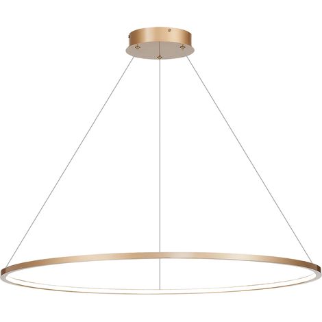 Lámpara colgante LED Saturno Gold de 57 W (1/5)