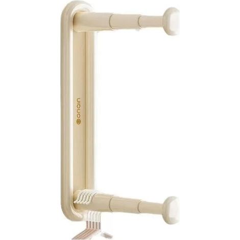 Étagère extensible pour cintres - Organisateur de cintres - Étagère de penderie multifonctionnelle - Étagère de rangement extensible pour cintres - Extension de penderie - Plastique (1/5)