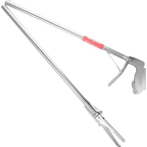 Folding Stainless Steel Snake Clip, Silver Practical Tool (1/5)