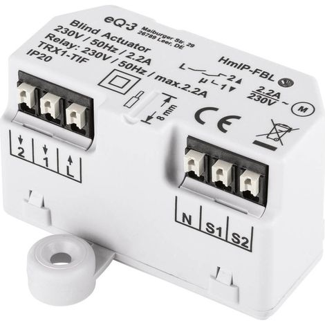 Homematic IP HmIP-FBL accessorio saracinesca/persiana Trasmettitore Bianco (1/5)
