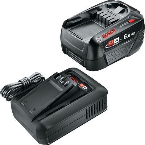 Starter Set 18V - BOSCH GREEN - 1 batterie 18V 6 Ah + caricatore - 1600A032A8