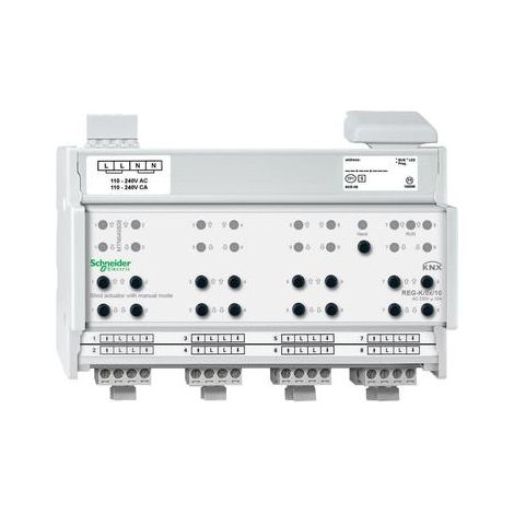 Schneider Electric MTN649808 Actuador de Persianas 8 motores