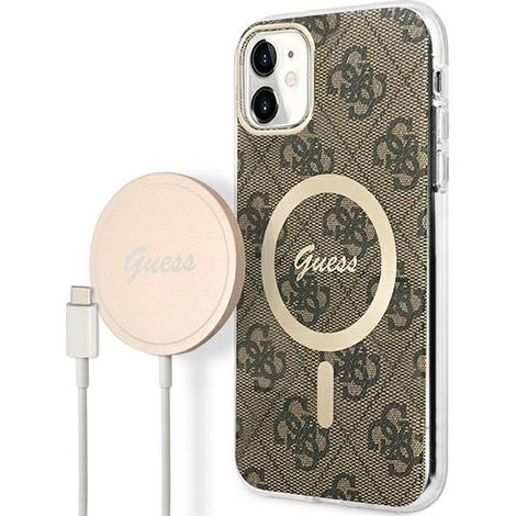 Guess MagSafe Braune iPhone 11 Hülle (1/5)