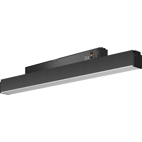 Proyector carril 48V CRETE2 LED SMD 6.30W 660lm CRI90 2700K 115º Negro