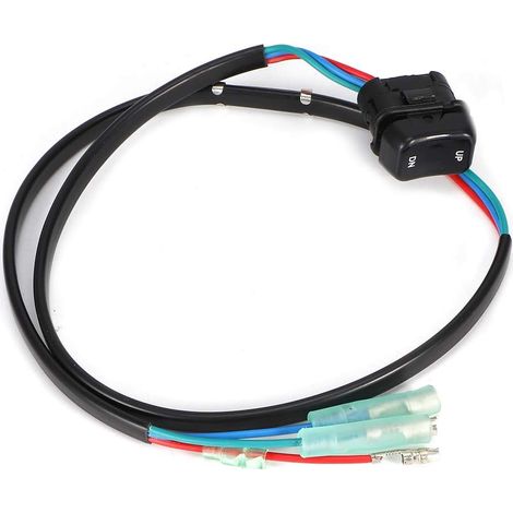 Interrupteur de Garniture pour 703‑82563‑30, Contrôle à la Fois avec Garniture et Inclinaison, Matériau ABS, Numéro de Pièce OEM: 703-82563-30, ajusté pour 703 Box de (1/5)