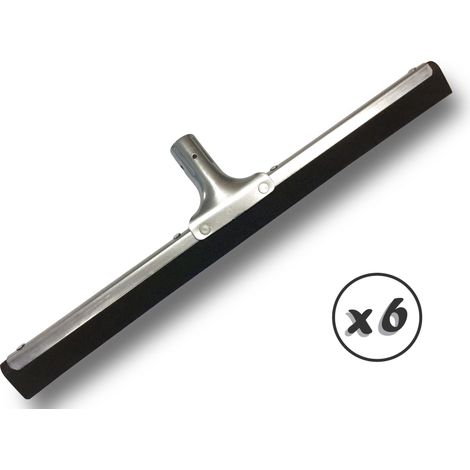 Raclot balai raclette extracteur d'eau pour sol - Quantité x 6 - 44 cm - Sans manche