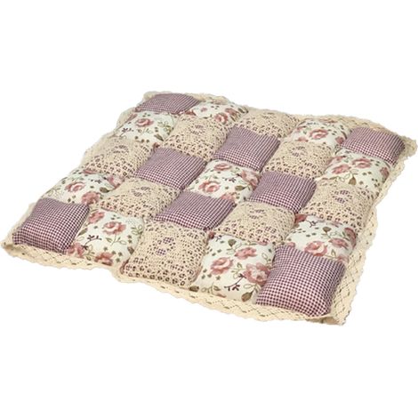 Coussin De Chaise - Rembourrage En Polyester - Housse En Coton - Antidérapant - Pour Chaises De Salle À Manger Et Cuisine - 1 Pièce (1/5)