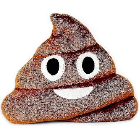 Filiyano-[CA] Coussin émoji caca souriant coloré - Peluche douce décorative (Cadeaux à saisir)SSDLV (1/4)
