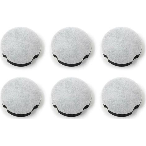 6er-Pack Ersatzfilter für die Staubsauger Bissell Powerforce Compact Lightweight Upright 2112 und 1520 sowie Bissell Turbo Bagless 2690. Entspricht der Teilenummer 1604. (1/5)