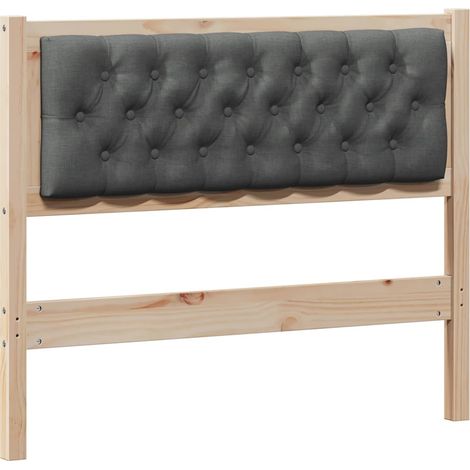 Maison Exclusive - Testiera marrone e grigio scuro 100 cm Legno di pino massello