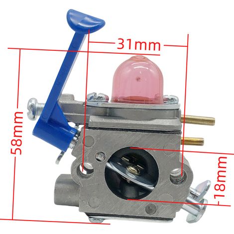Vergaser passend für die Modelle 124L, 125L, 128L, 128LDX Luftfilter 909-137 Original-Ersatzteil mit hoher Zerstäubung und niedrigem Kraftstoffverbrauch für Freischneider.