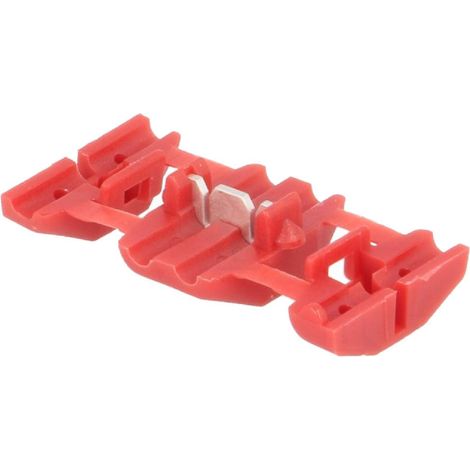 6x Connecteurs rapides 0.50.75mm2 - IDC - Rouge