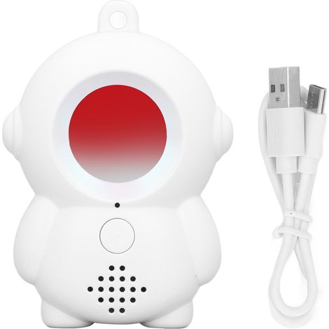 Caméra détecteur infrarouge rechargeable sécurité enfant blanc - Recherche dispositif écoute suivi pour maison chambre voiture (1/5)