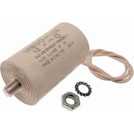 Condensatore µf 8 Con Cavi e Codolo Ricambio CAME 119RIR339
