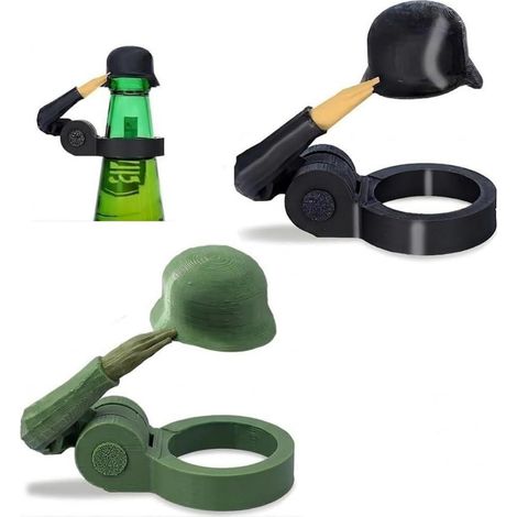 Tapón Para Botella - Set De 3 Unidades - Compatible Con Botellas Estándar De Vidrio Y Plástico - Para Cerveza Vino Y Bebidas No Carbonatadas (1/5)
