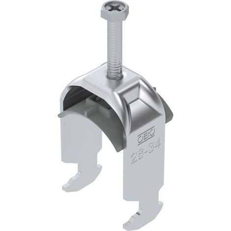 OBO Bettermann Abrazadera de estribo 2056 28-34mm Aluminio, 1186429