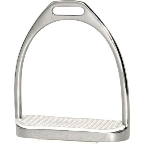 Staffe in acciaio inox complete di pedane in gomma
