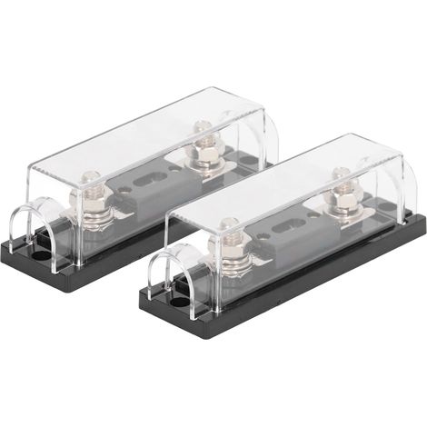 Support ANL 150A Porte-Fusible Audio Auto avec Fusibles ANL pour Voitures Camping-cars Bateaux Navires Véhicules Agricoles (1/5)