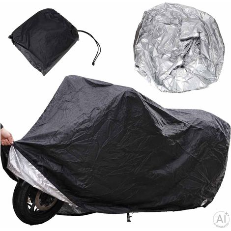 Waterproof Bike and Scooter Cover with Drawstring and Buckle