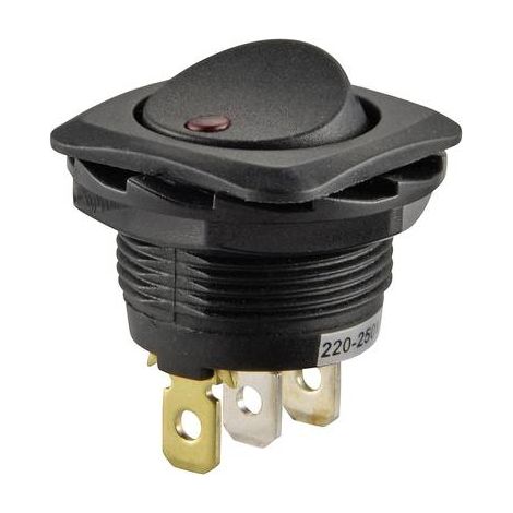 INTERRUPTEUR À BASCULE TRU COMPONENTS TC-R13-135B2-02 1587557 250 V/AC 10 A 1 X OFF/ON À ACCROCHAGE 1 PC(S) (1/2)