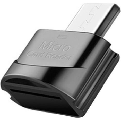 Lecteur De Carte Mémoire - Type C Et Micro Usb - Pour Carte Micro Sd Tf - Jusqu À 128 Go - 1 Pièce