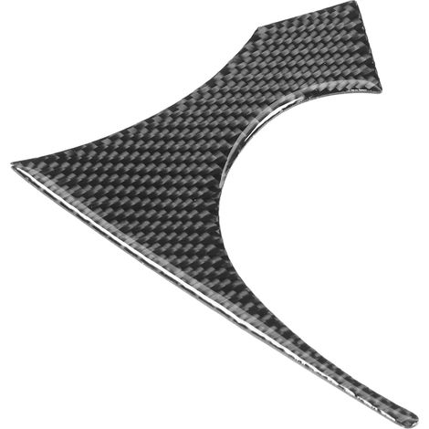 Cache latéral de tableau de bord, cadre de compteur de vitesse, garniture en fibre de carbone compatible avec Mitsubishi Lancer LHD 2008‑2016 (1/5)