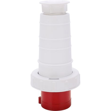 Prise industrielle étanche IP67 380415V 63A 5 broches 3P + N + E pour l'agriculture industrielle