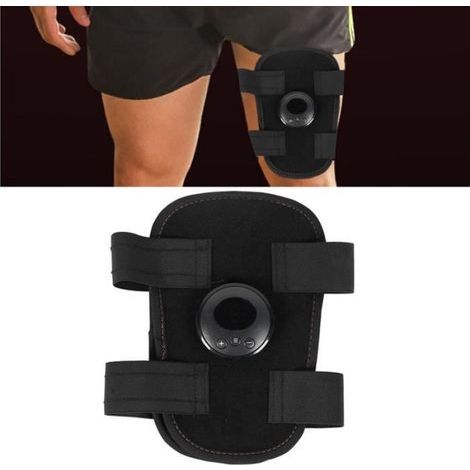 VGEBY Home Muscle Trainer EMS Elektronischer Vibrations-Bein- und Oberschenkelmuskel-Massagegürtel mit Kissen (1/5)