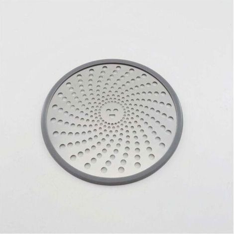 Caniveau de douche en acier inoxydable, attrape-cheveux, filtre, drain, antirouille, anti-obstruction, facile à nettoyer, pour salle (1/4)