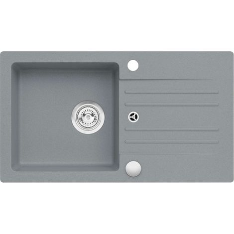 Alveus Cortina - Lavello in granito 75x42 cm, concrete 1133776