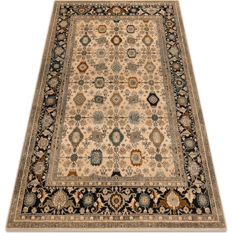 Tappeto di lana OMEGA PARILLO Cadre jadeit maro brown 200x300 cm