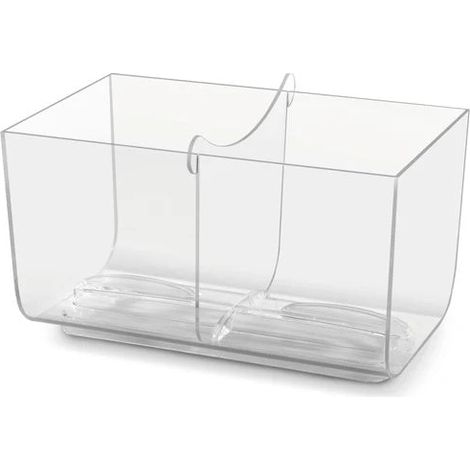Brevetti WAF Separatore Singolo per Spumantiera Station Bowl Puro Acrilico Veroglas Trasparente